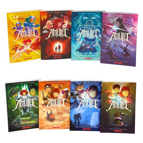 How many books does the amulet series have
